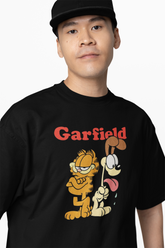 Garfield Cartoon Oversized T-Shirts